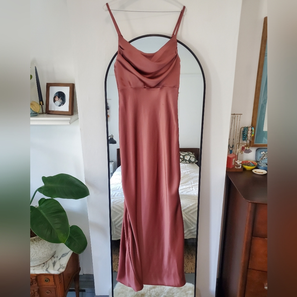 Revelry Satin Dress